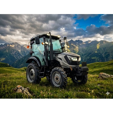 Трактор TERRAFENG 555XC, 50 к.с, заводська кабіна за кондиціонером, примусовою гідравлікою, серга + автомобільний фаркоп